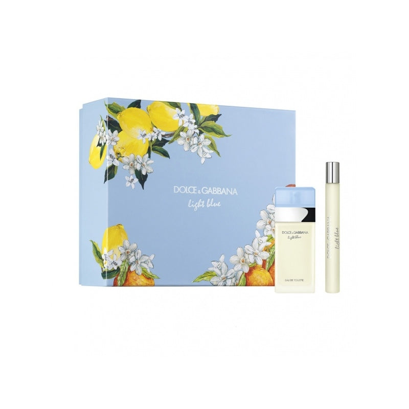 Dolce & Gabbana Light Blue Gift Set – 25ml Eau de Toilette + 10ml Miniature