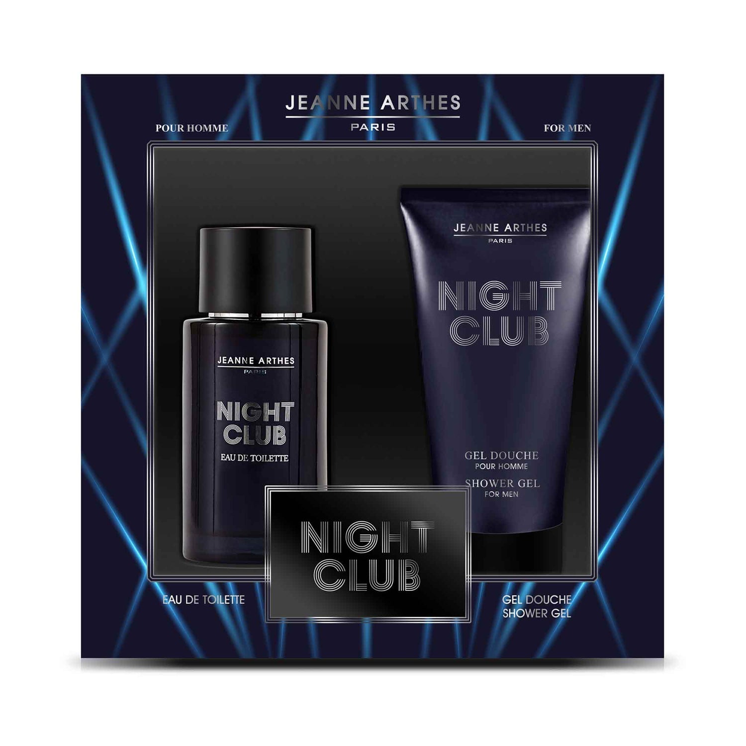 Jeanne Arthes Night Club Gift Set 100ml EDT + 150ml Shower Gel - Fragrance at MyBeautyBoutique by Jeanne Arthes