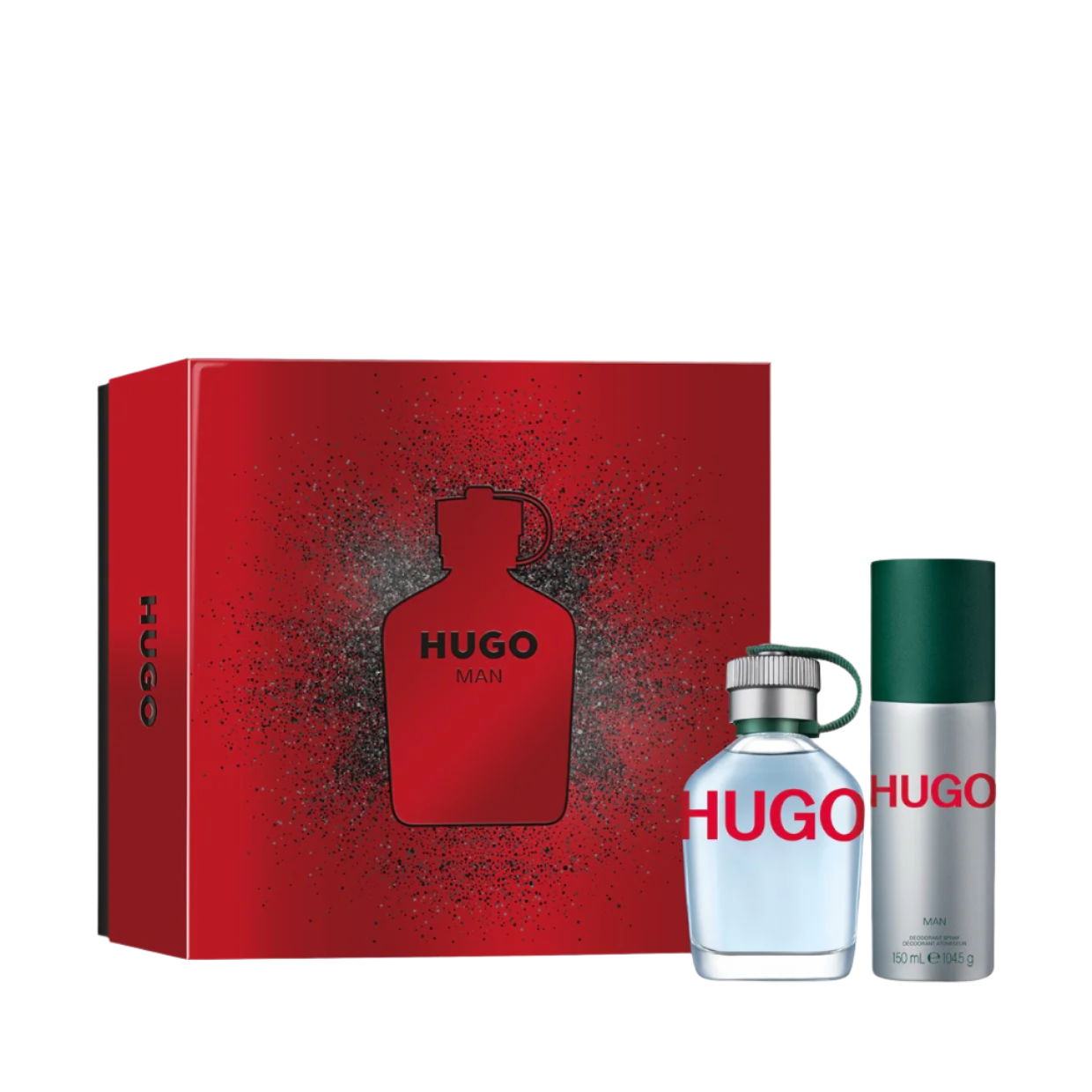 Hugo Boss Hugo Man 2-Piece Gift Set – 75ml Eau de Toilette & 150ml Deodorant Spray
