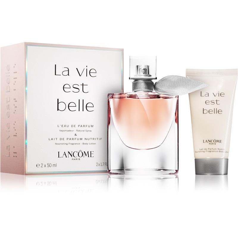 Lancôme La Vie Est Belle L'Eau de Parfum Gift Set 50ml Spray + 50ml Body Lotion - Fragrance at MyBeautyBoutique by Lancôme