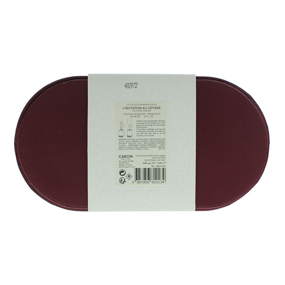 L'invitation Au Voyage Caron Eau De Cologne 100ml - Eau De Cologne at MyBeautyBoutique by Caron