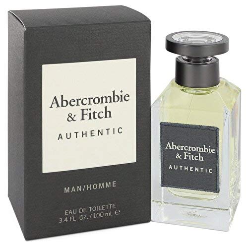 Abercrombie & Fitch Authentic Man Eau de Toilette 100ml Spray - Perfume & Cologne at MyBeautyBoutique by Abercrombie & Fitch