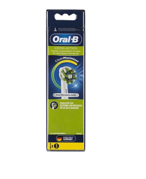 Oral-B Cross Action Toothbrush Head With Clean Maximiser Technology