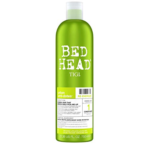 Bed Head by TIGI Re-Energise Daily Shampoo and Conditioner for Normal Hair 2x750 ml