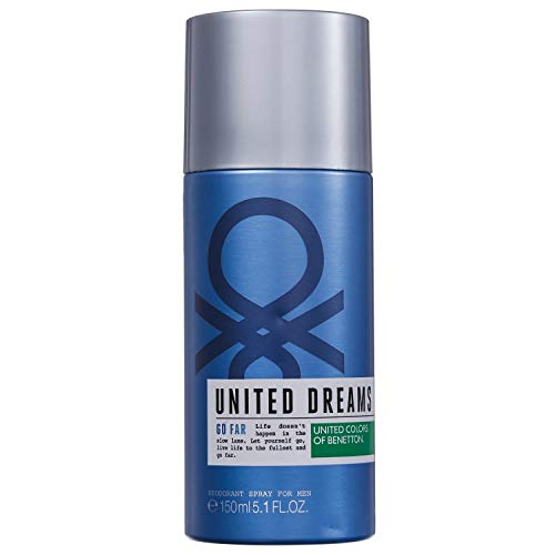 Benetton United Dreams Men Go Far Deodorant Spray 150ml - Toiletries at MyBeautyBoutique by Benetton