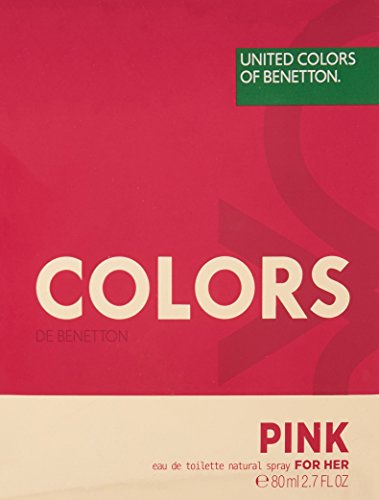 Benetton Colors de Benetton Pink Eau de Toilette 80ml Spray