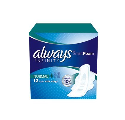 Always Infinity Sanitary Pad Normal Wing