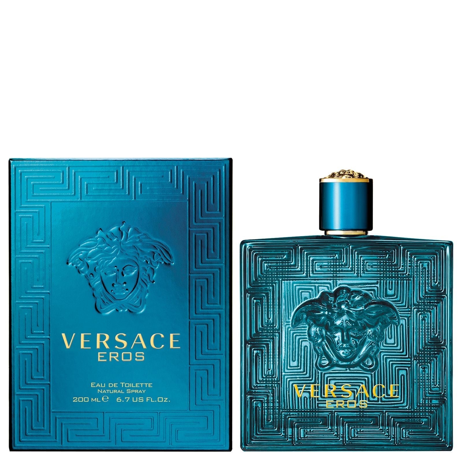 Versace Eros for Men Eau de Toilette 200ml - Fragrance at MyBeautyBoutique by Versace
