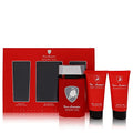Lamborghini Sportivo 3 Piece Gift Set: Eau De Toilette 125ml - Shower Gel 100ml - Aftershave Balm 100ml - Gift Set at MyBeautyBoutique by Tonino Lamborghini