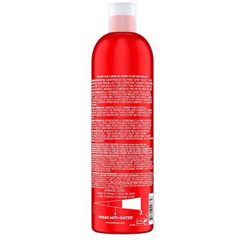 Bed Head by TIGI Resurrection Shampoo and Conditioner for Dry Damaged Hair 2x750 ml