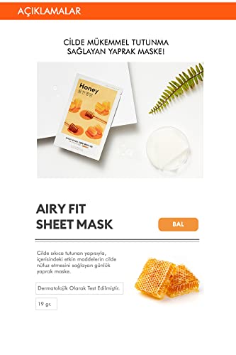 Missha Airy Fit Sheet Mask 19g - Honey