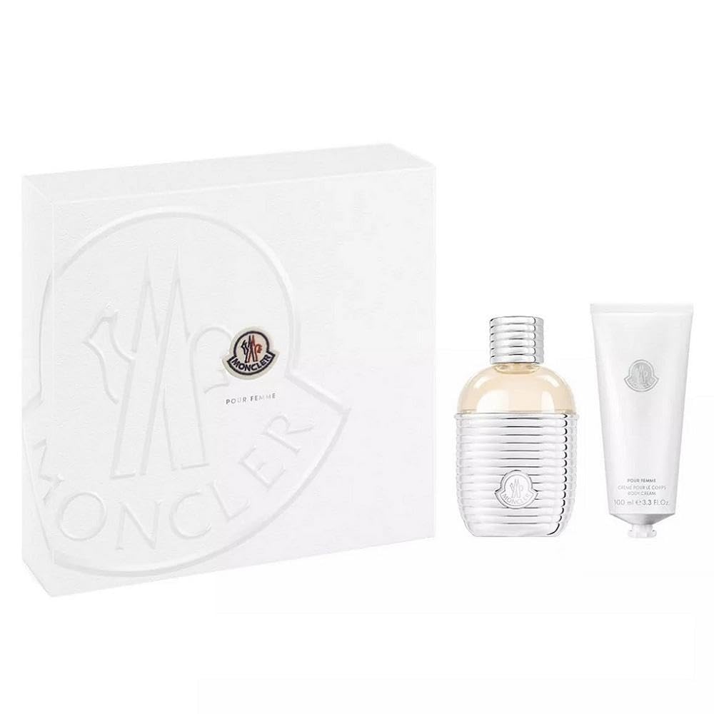 Moncler Pour Femme Gift Set 60ml EDP + 100ml Body Cream