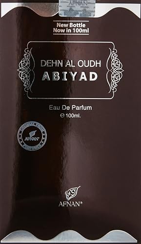 Afnan Perfumes Dehn al Oudh Abiyad Eau de Parfum 100ml Spray