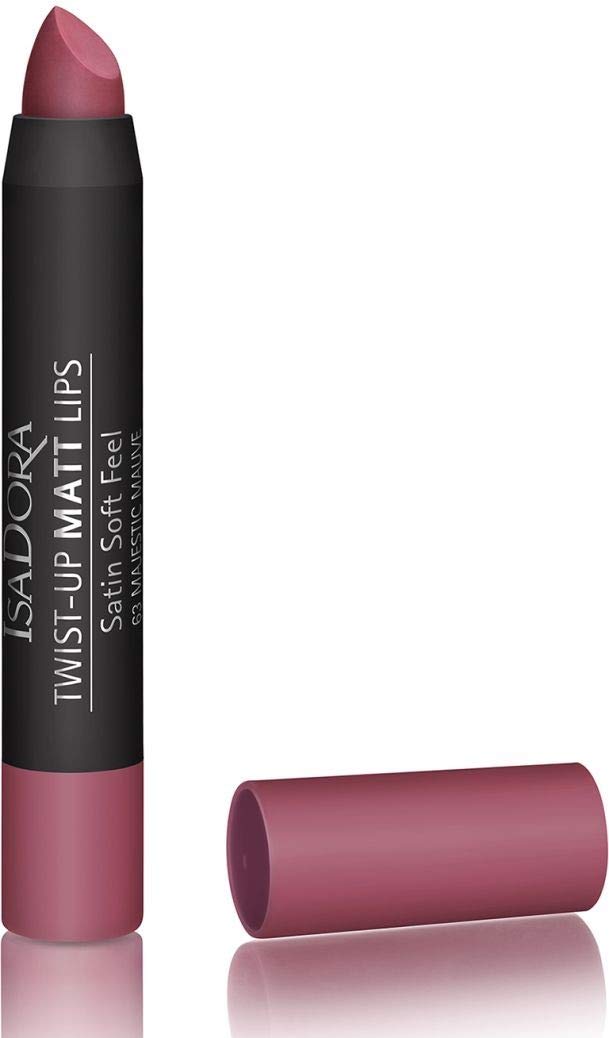 Isadora Twist-Up Matt Lips 63 Majestic Mauve 3.3g