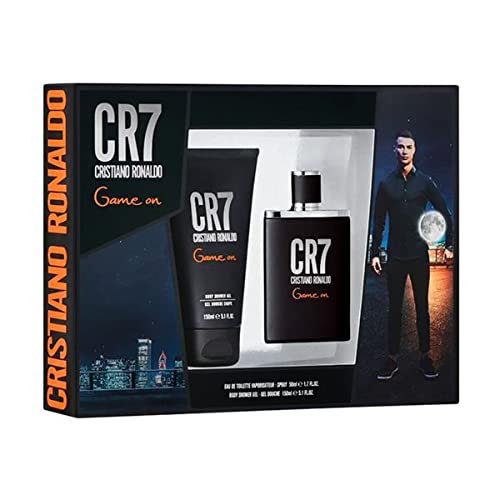 Cristiano Ronaldo Cr7 Game On 2 Pcs: Eau De Toilette 50ml+Shower Gel 150ml - Eau de Toilette at MyBeautyBoutique by Cristiano Ronaldo