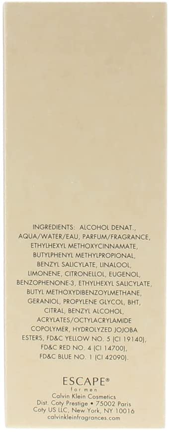 Calvin Klein Escape Eau de Toilette 100ml - Perfume & Cologne at MyBeautyBoutique by Calvin Klein