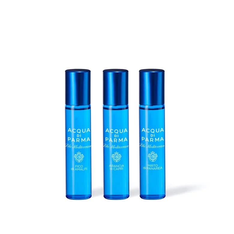 Acqua di Parma Blu Mediterraneo Discovery Set 12ml Arancia di Capri EDT + 12ml Fico di Amalfi EDT + 12ml Mirto di Panarea EDT - Eau de Toilette at MyBeautyBoutique by Acqua di Parma