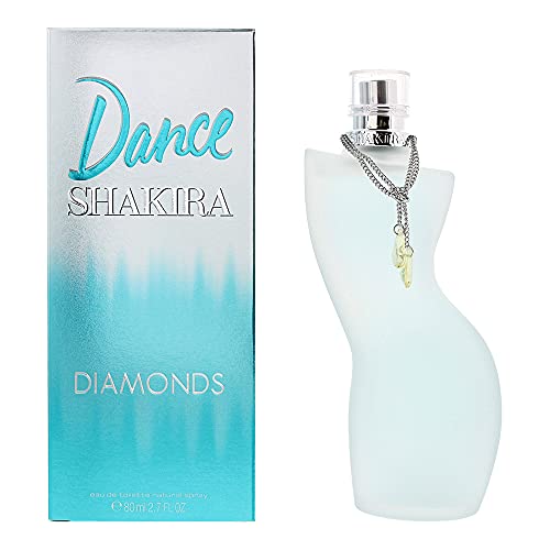 Shakira Perfumes - Dance Diamonds by Shakira Eau de Toilette for Women Floral Fruity and Amber Fragrance with Bergamot Raspberry and Violet - 80 ml - Eau de Toilette at MyBeautyBoutique by Shakira