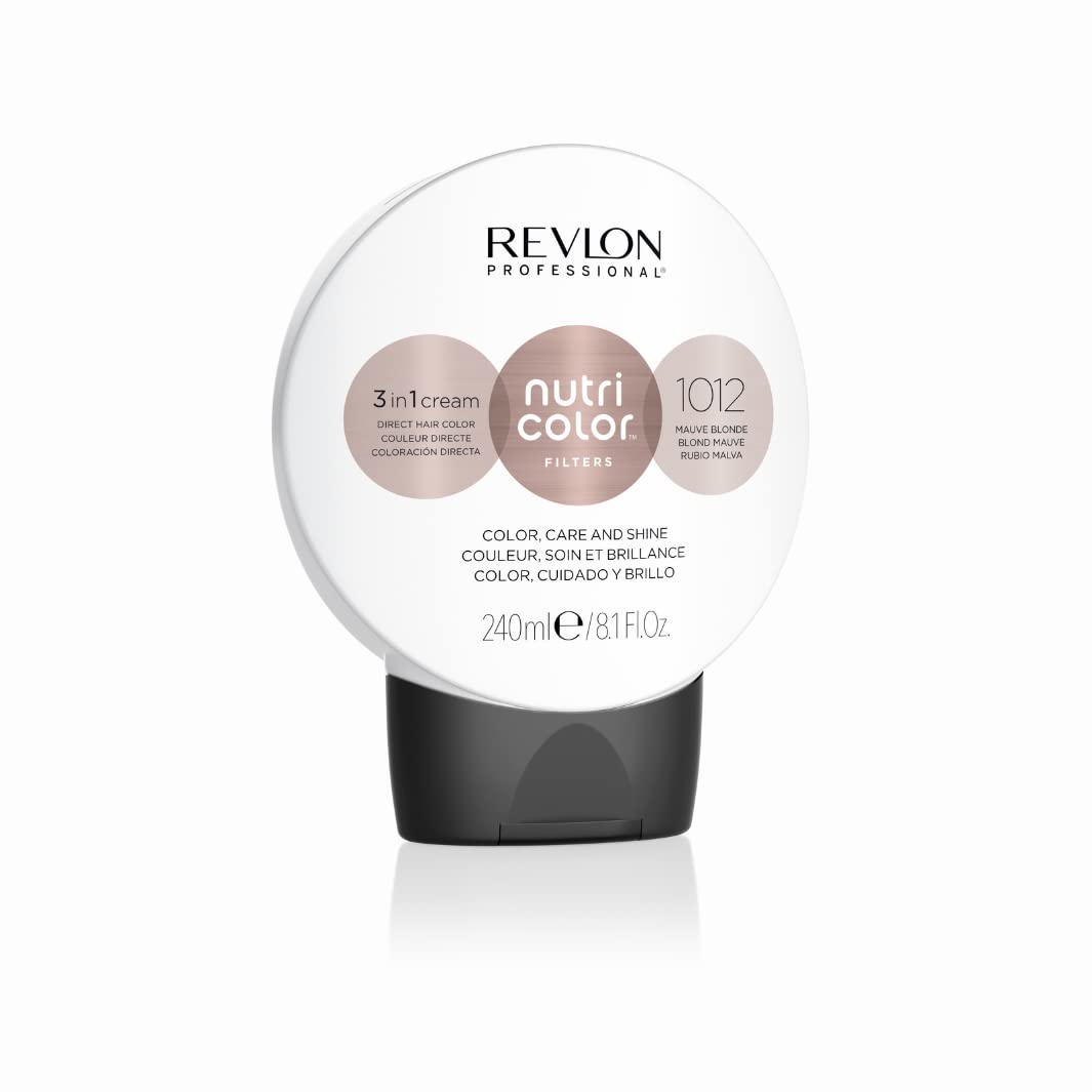 Revlon Nutri Color Filters 3 in 1 Cream Hair Colourant 240ml - 1012 Blond Mauve