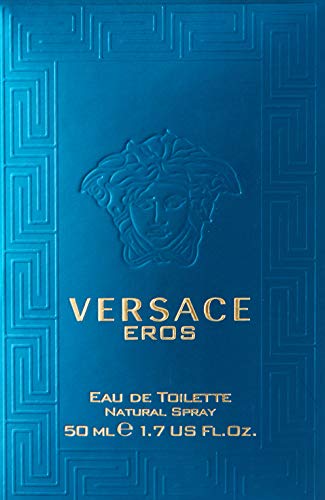 Versace Eros Eau De Toilette for Men 50 ml - Eau de Cologne at MyBeautyBoutique by Versace