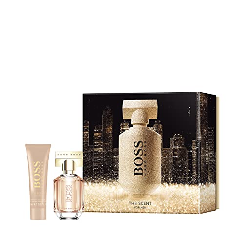 Hugo Boss The Scent 2 Piece Gift Set: Eau De Parfum 30ml - Body Lotion 50ml - Gift Set at MyBeautyBoutique by Hugo Boss