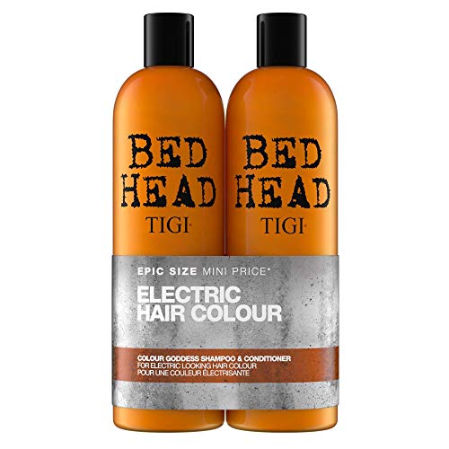 Bed Head by TIGI Colour Goddess Shampoo and Conditioner for Coloured Hair 2x750 ml