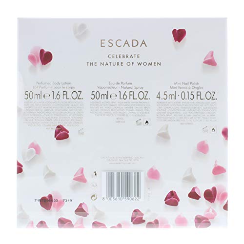 Escada Celebrate N.O.W. Gift Set 50ml EDP + 50ml Body Milk + 4.5ml Nail Polish