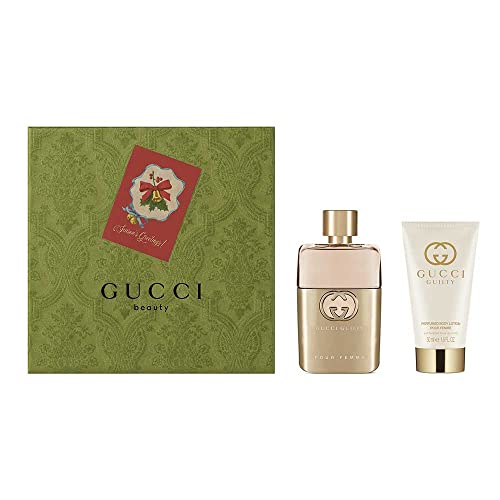 Gucci Guilty Pour Femme 2 Piece Gift Set: Eau De Parfum 50ml - Body Lotion 50ml - Gift Set at MyBeautyBoutique by Gucci