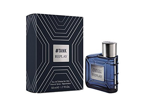 Replay Tank for Him Eau de Toilette 50ml - Fragrance at MyBeautyBoutique by Replay