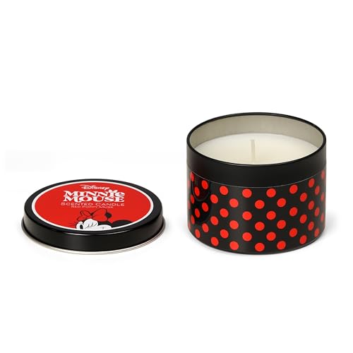 Disney Minnie Mouse Scented Candle 175g - Red Poppy Musk