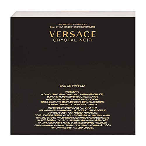 Versace Crystal Noir Eau de Parfum 50ml Spray - Perfume & Cologne at MyBeautyBoutique by Versace