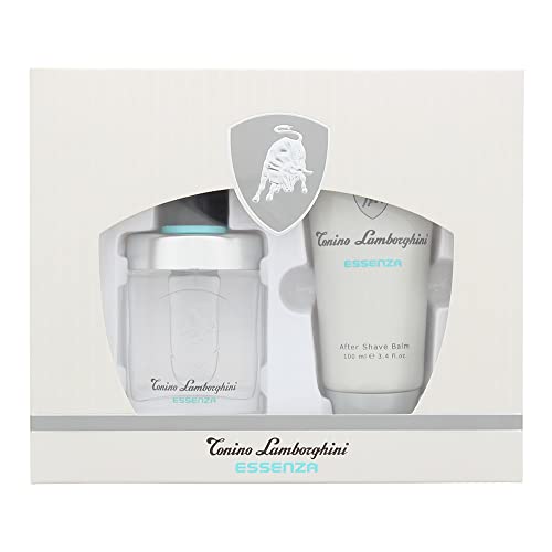 Lamborghini Essenza Gift Set 40ml EDT + 100ml Aftershave Balm - Eau De Toilette at MyBeautyBoutique by Tonino Lamborghini