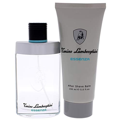 Lamborghini Essenza Gift Set 75ml EDT + 150ml Aftershave Balm - Eau De Toilette at MyBeautyBoutique by Tonino Lamborghini