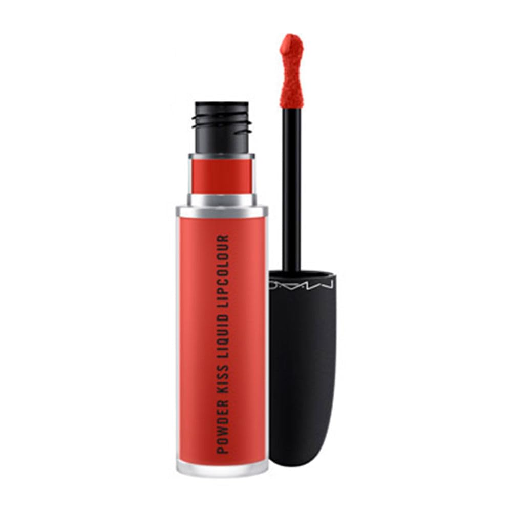 MAC Powder Kiss Liquid Lipcolour 5ml - 991 Devoted To Chili