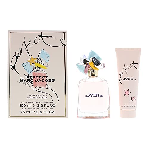 Marc Jacobs Perfect 2 Piece Gift Set: Eau De Parfum 100ml - Body Lotion 75ml - Gift Set at MyBeautyBoutique by Marc Jacobs
