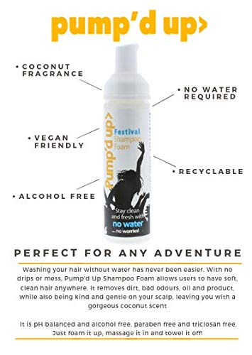 Pump'd Up Coconut Foam Shampoo 70ml