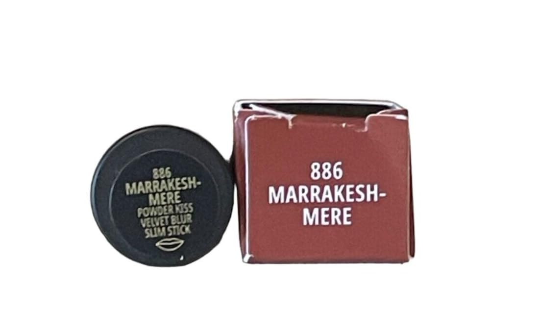 MAC Powder Kiss Velvet Blur Slim Stick Lipstick 2g - Marrakesh Mere