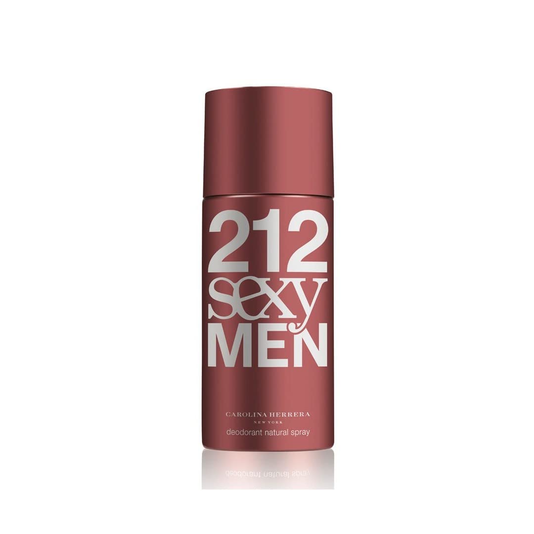 Carolina Herrera 212 Sexy  Men Deodorant Spray 150ml - Toiletries at MyBeautyBoutique by Carolina Herrera