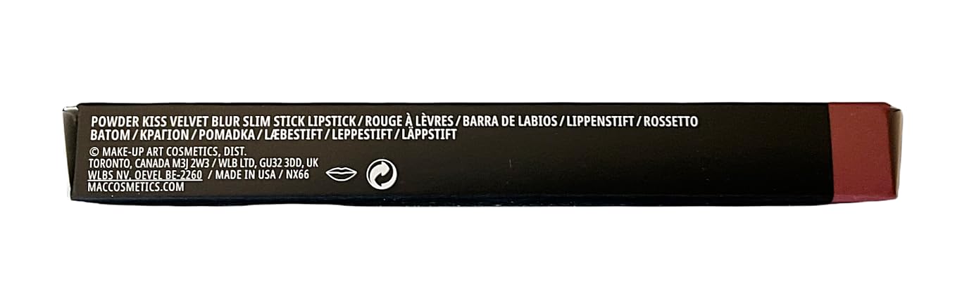 MAC Powder Kiss Velvet Blur Slim Stick Lipstick 2g - Marrakesh Mere