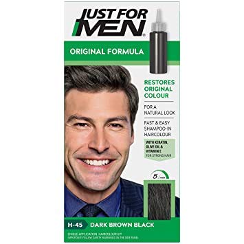 Just For Men Hair Colorant Dark Brown/Black H45+