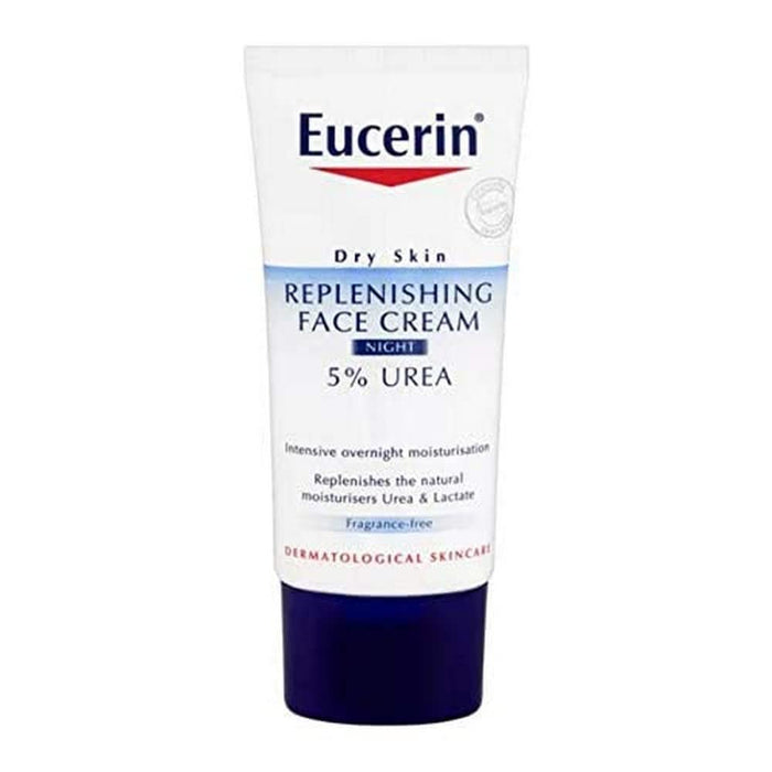 Eucerin Dry Skin Replenishing Face Cream Night 5% Urea with Lactate