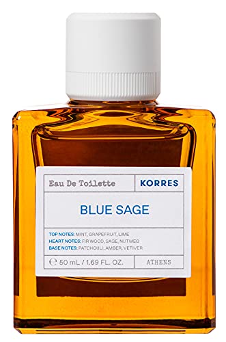 Korres Blue Sage Eau De Toilette 50ml - Eau De Toilette at MyBeautyBoutique by Korres