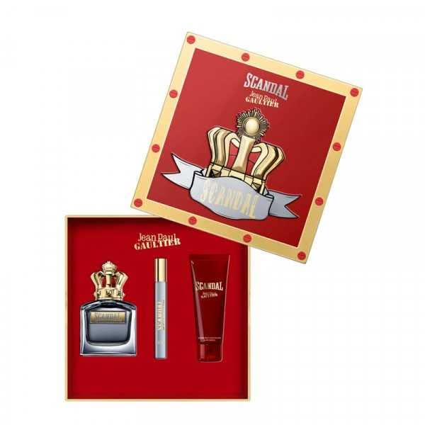 Jean Paul Gaultier Scandal Pour Homme Gift Set 100ml EDT + 10ml EDT + 75ml Shower Gel + 10ml EDT - Eau De Toilette at MyBeautyBoutique by JEAN PAUL GAULTIER