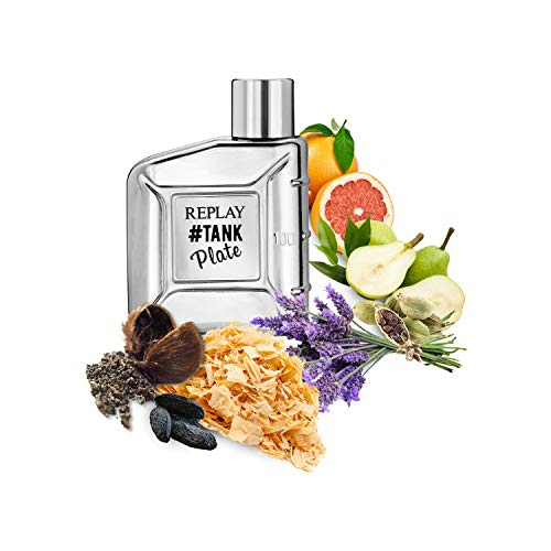 Replay #Tank Plate for Him Eau de Toilette 100ml Spray - Eau de Toilette at MyBeautyBoutique by Replay