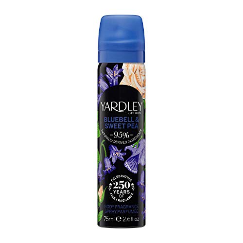 Yardley London English Bluebell & Sweet Pea 75ml Body Spray - Fragrance at MyBeautyBoutique by Yardley London