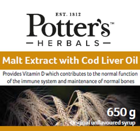 Potter's Malt Extract With Cod Liver Oil