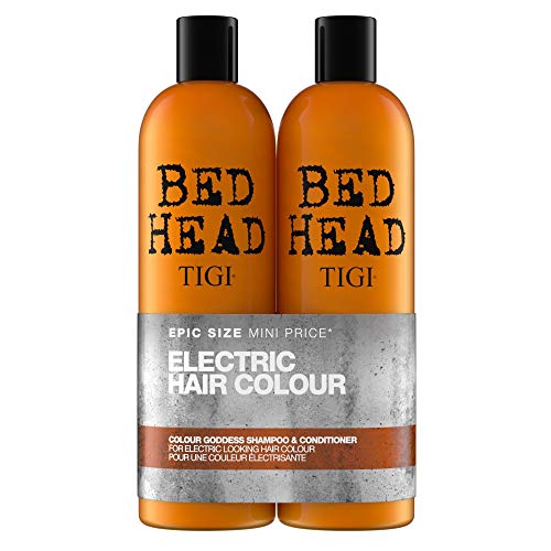 Bed Head by TIGI Colour Goddess Shampoo and Conditioner for Coloured Hair 2x750 ml