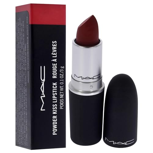 MAC Powder Kiss Lipstick 3g- 935 Ruby New Lipstick