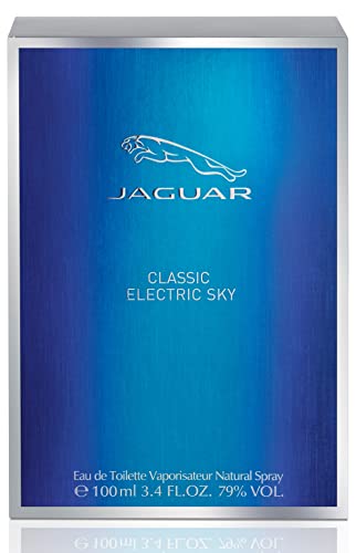 Jaguar Classic Electric Sky Eau de Toilette 100ml Spray - Eau De Toilette at MyBeautyBoutique by Jaguar