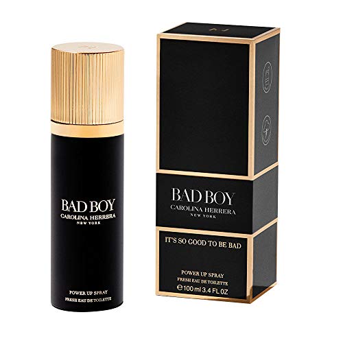 Carolina Herrera Bad Boy Power Up Spray 100ml - Perfume & Cologne at MyBeautyBoutique by Carolina Herrera